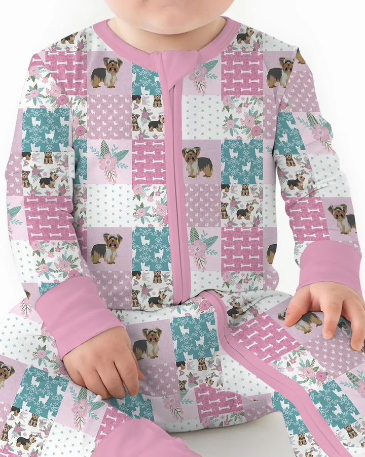 Gerippte Babykleidung mit individuellem Foto - Weich &amp; Skizzenhaft
