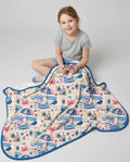 Vorlage Quilt Decke