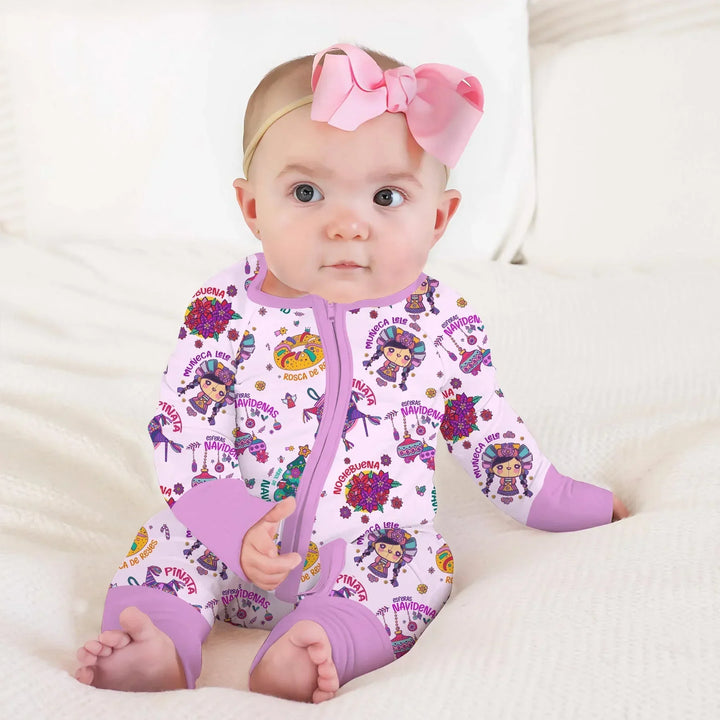 Gerippte Babykleidung mit individuellem Foto - Weich &amp; Skizzenhaft