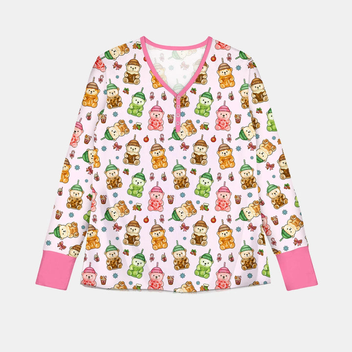 Vorlage für individuelles Damen-Pyjama-Set