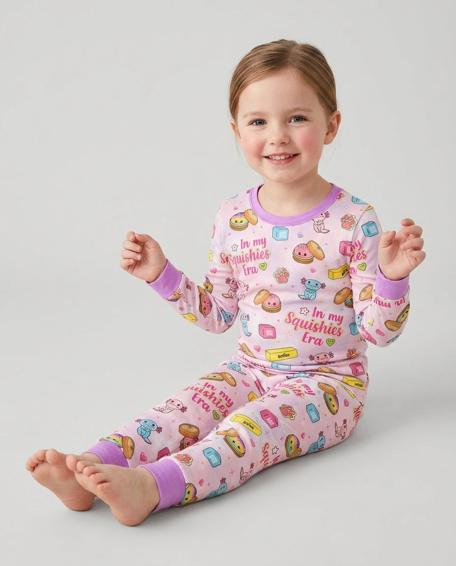 In My Squishies Era Bamboo Two Piece Long Sleeve Pajama Set