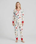 Vorlage Bambus Damen Pyjama Set