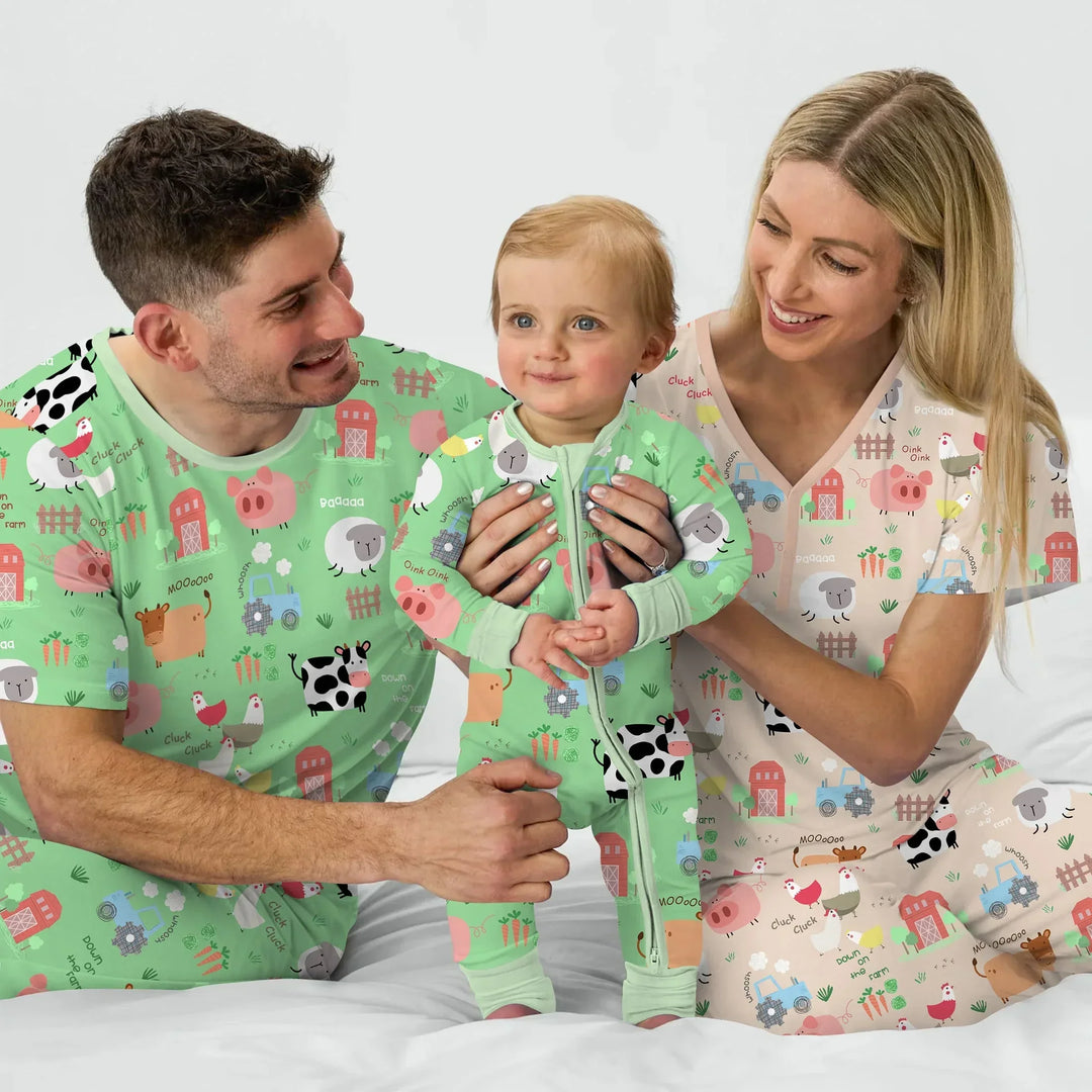 Vorlage für individuelles Damen-Pyjama-Set