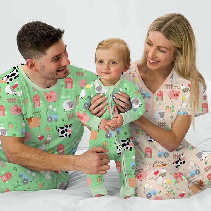 Vorlage für individuelles Damen-Pyjama-Set