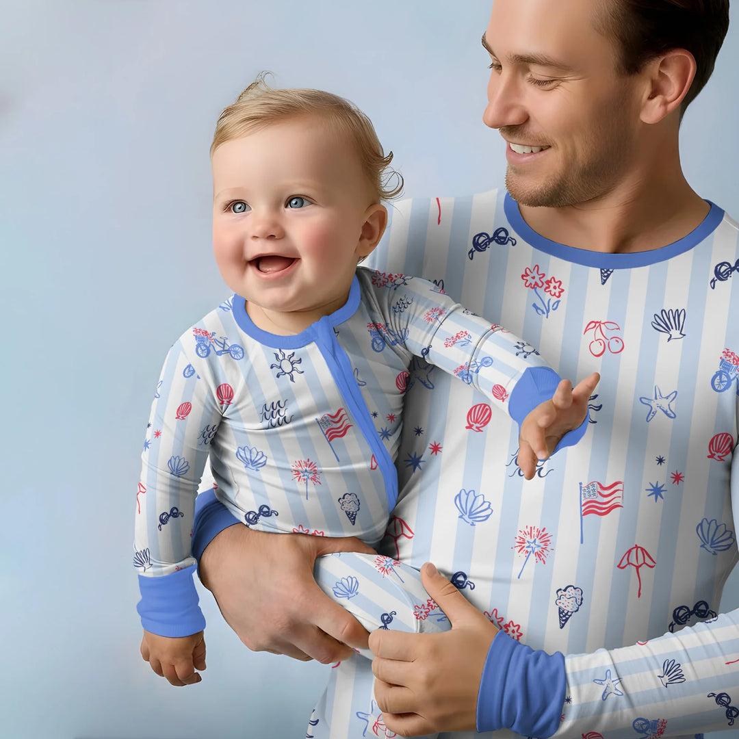 Vorlage Herren-Pyjama-Set
