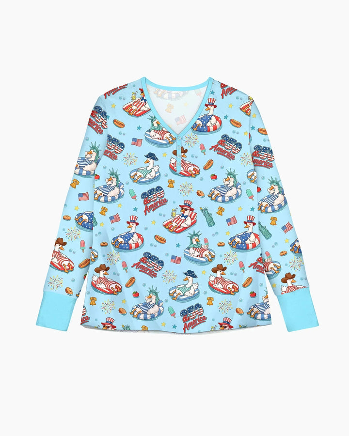 Vorlage Bambus Damen Pyjama Set