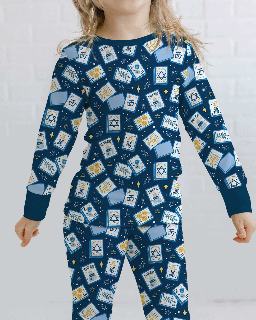 Love And Lights Bamboo Two Piece Long Sleeve Pajama Set