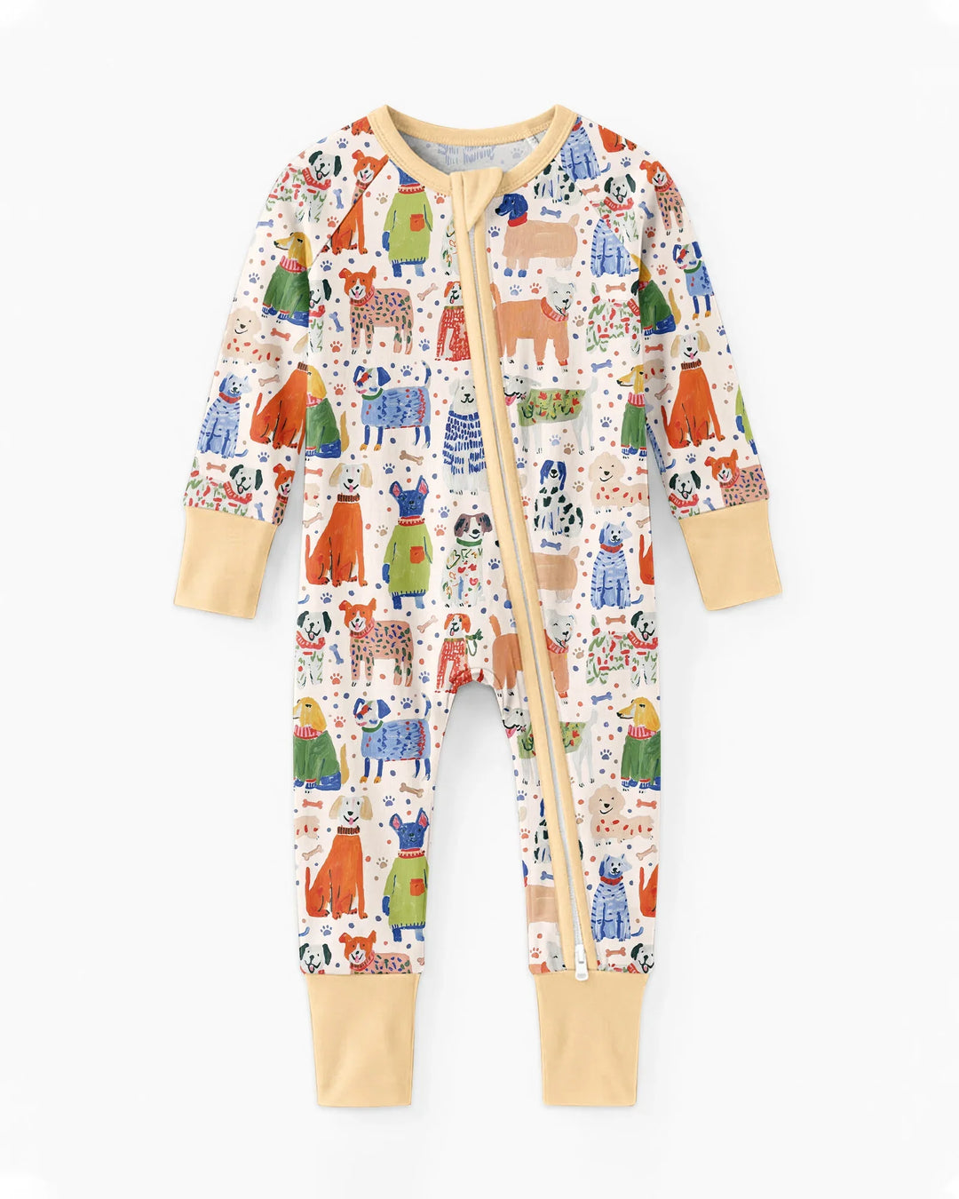 Whimsical Puppy Bamboo Convertible Zippy