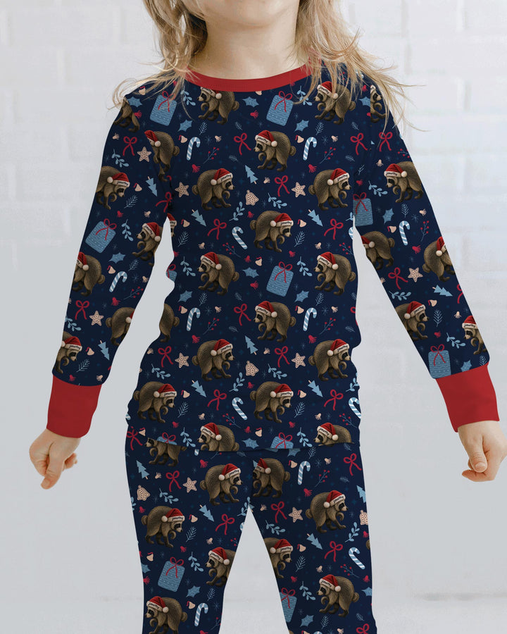 Be A Merry Jimothy Bamboo Two Piece Long Sleeve Pajama Set