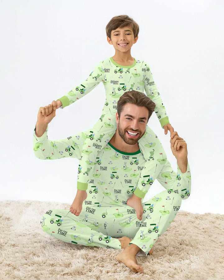Zweiteiliges, kurzärmliges Pyjama-Set mit Marienkäfern