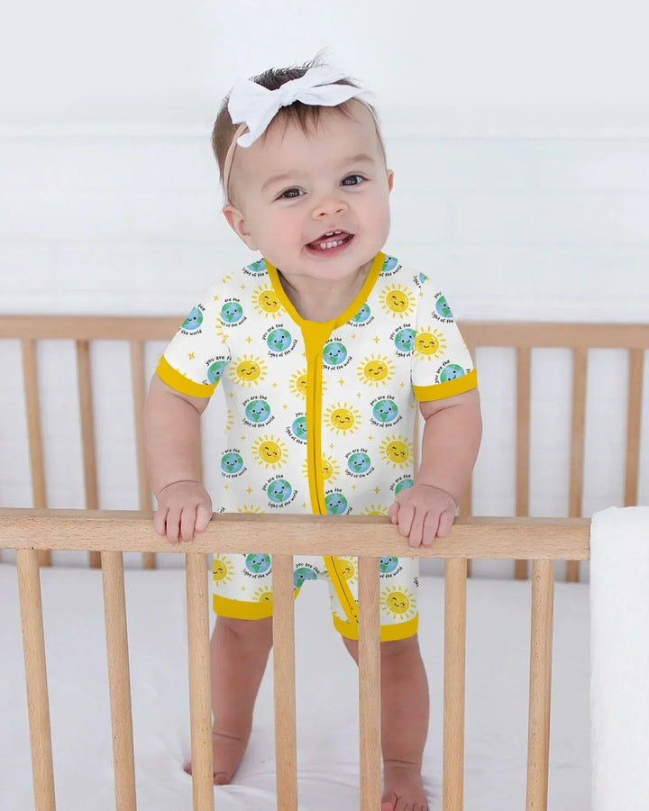 Matthew 5:14 Light of the World Bamboo Shorty Zippy