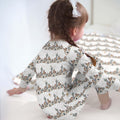 Gerippte Babykleidung mit individuellem Foto - Weich &amp; Skizzenhaft