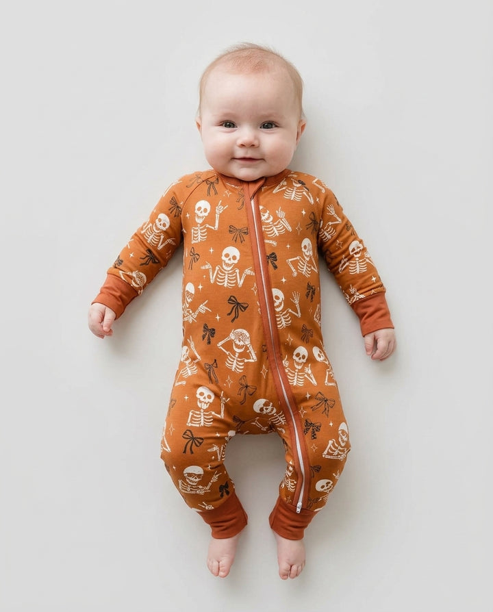 Funny Skeleton Bamboo Convertible Zippy