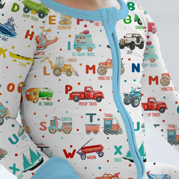Gerippte Babykleidung mit individuellem Foto - Weich &amp; Skizzenhaft