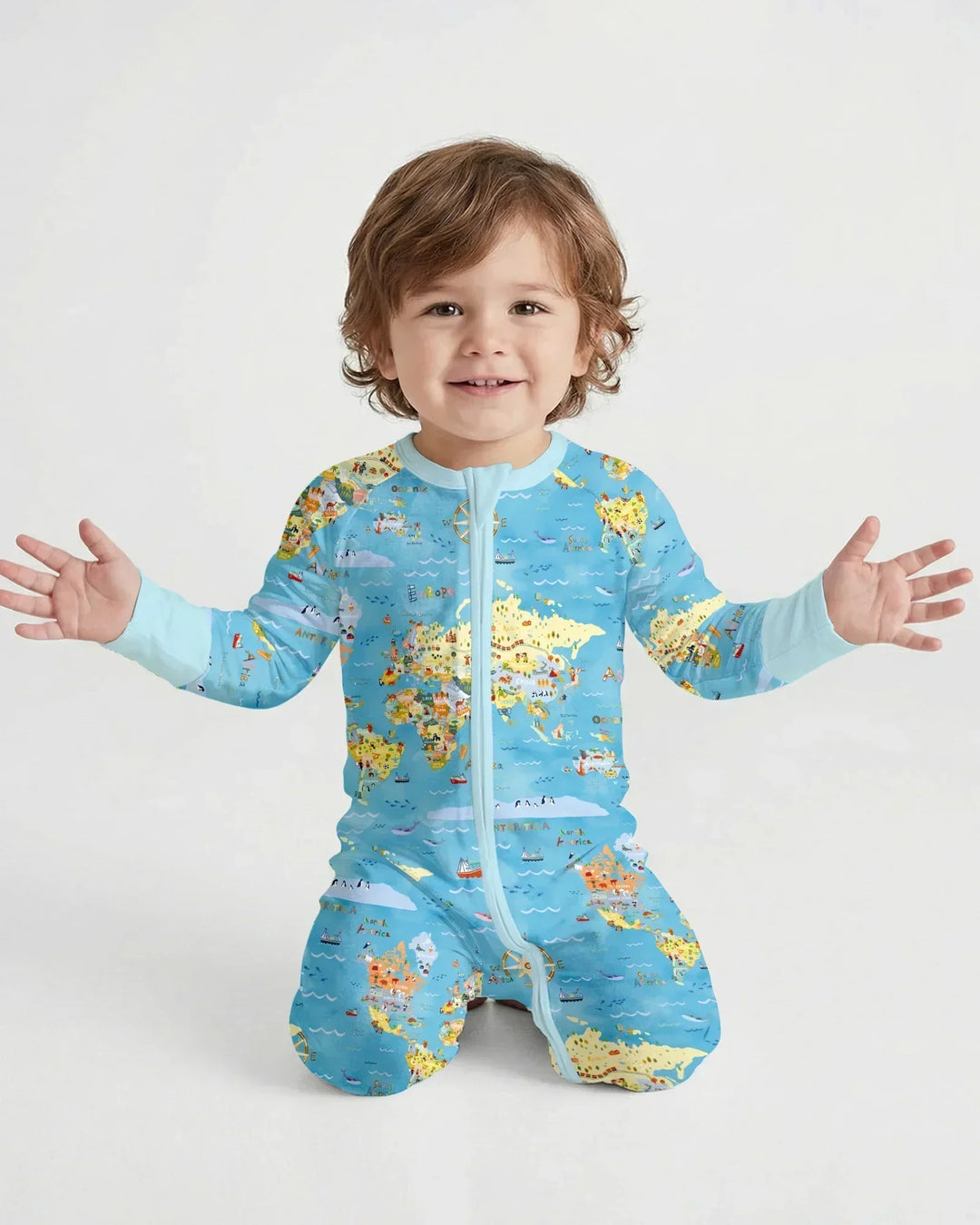 Gerippte Babykleidung mit individuellem Foto - Weich &amp; Skizzenhaft