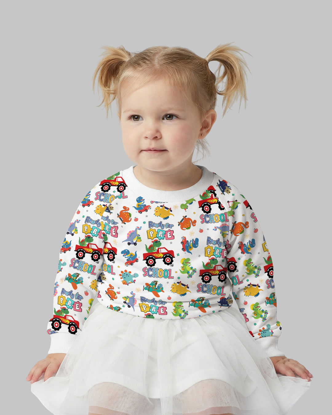Sweatshirt mit Rundhalsausschnitt aus Bambusfaser