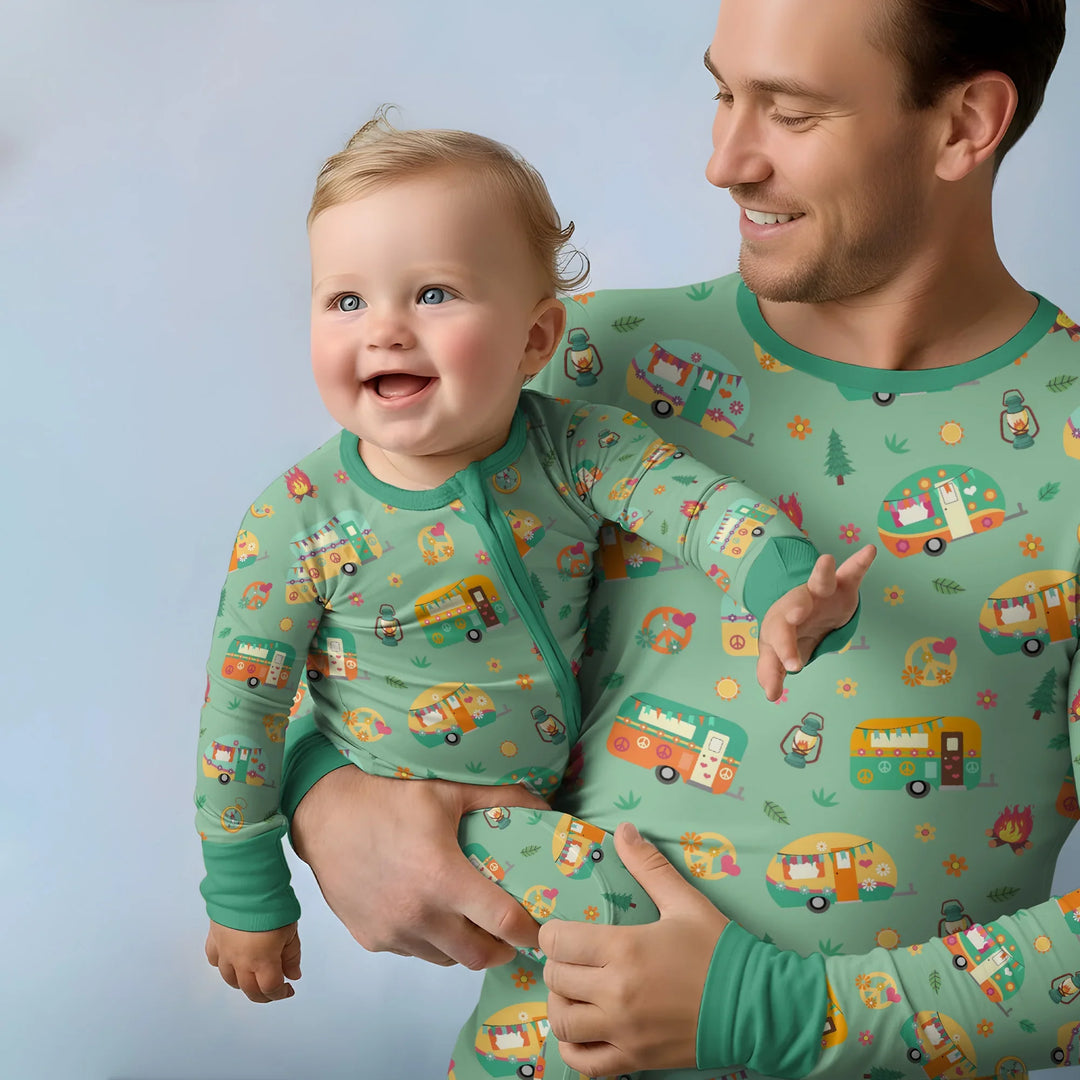 Gerippte Babykleidung mit individuellem Foto - Weich &amp; Skizzenhaft