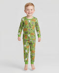 Monster Mash Halloween Bamboo Two Piece Long Sleeve Pajama Set