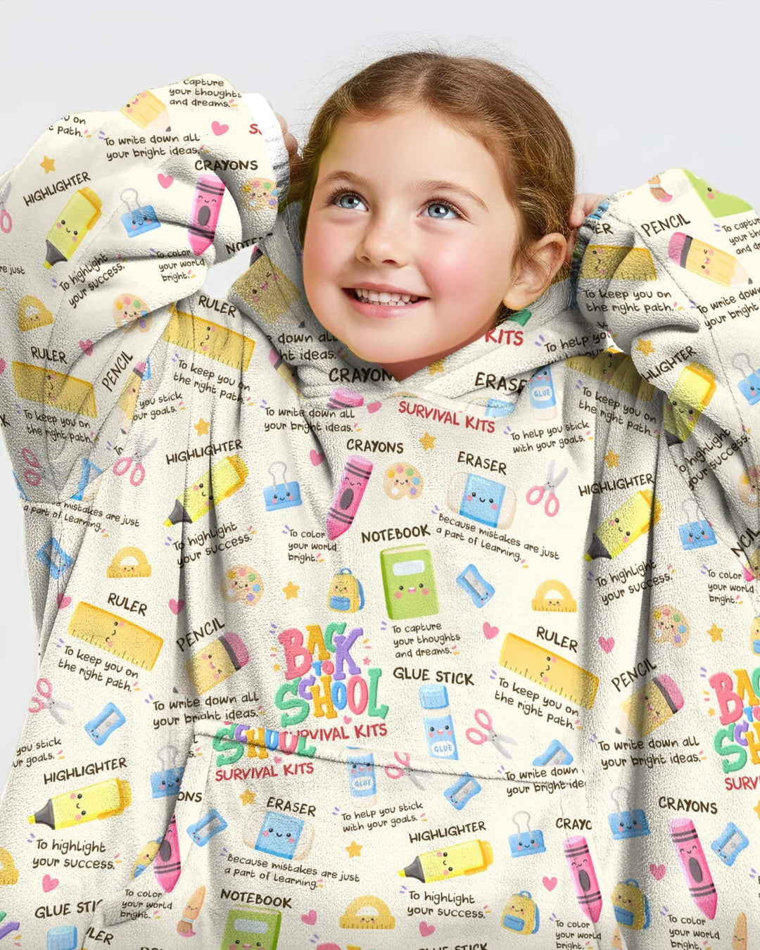 Benutzerdefinierter Bambus-Deckenhoodie (Vorlage)