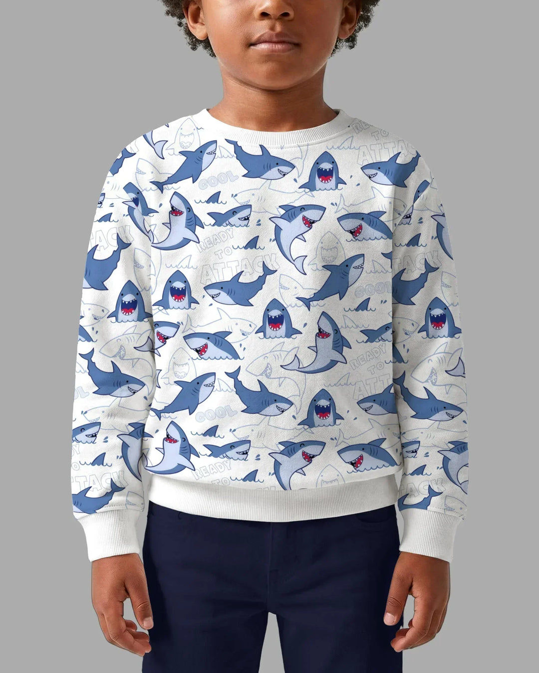 Sweatshirt mit Rundhalsausschnitt aus Bambusfaser