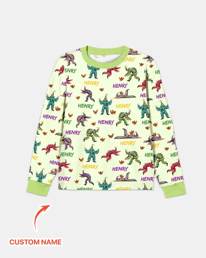 Vorlage Benutzerdefiniertes Herren-Pyjama-Set