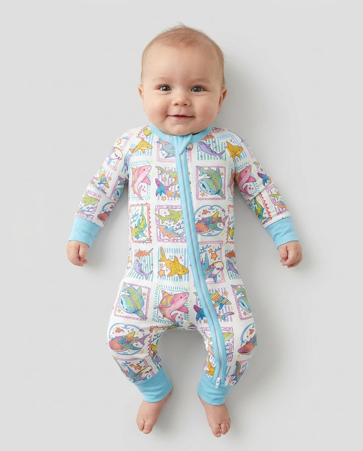 Shark Tropical Bamboo Convertible Zippy