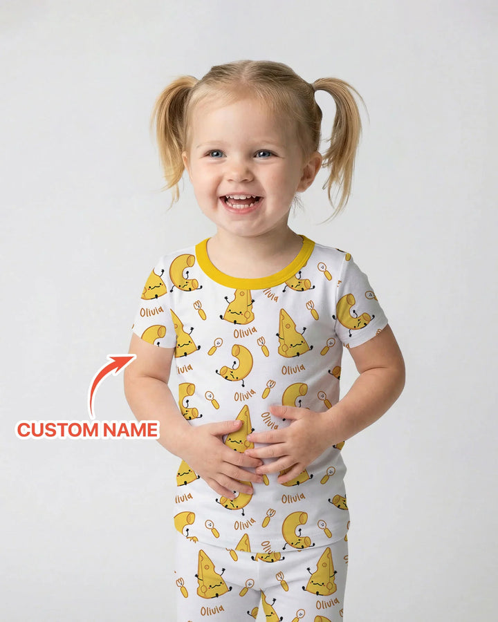 Zweiteiliges, kurzärmliges Pyjama-Set mit Marienkäfern