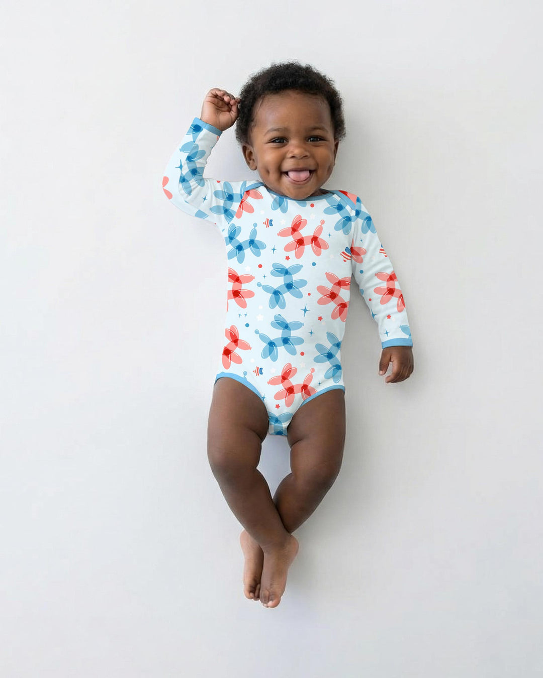 Gerippte Babykleidung mit individuellem Foto - Weich &amp; Skizzenhaft