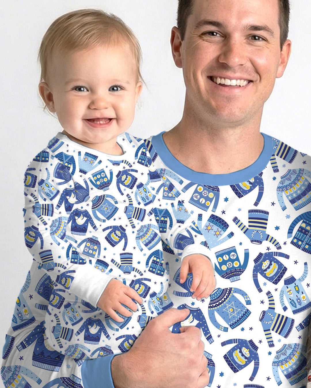 Cute Hanukkah Jumpers Bamboo Convertible Zippy