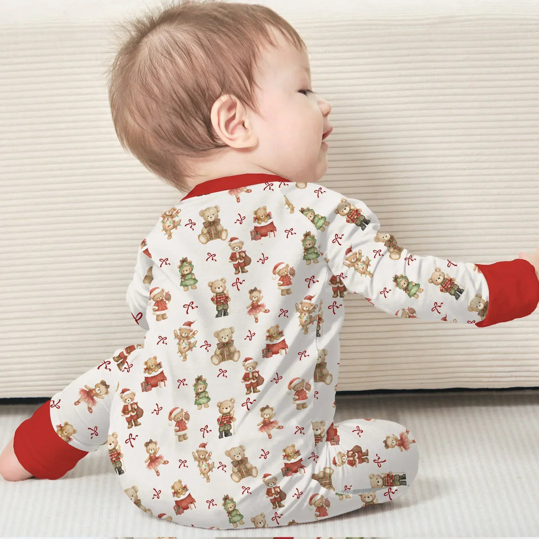 Gerippte Babykleidung mit individuellem Foto - Weich &amp; Skizzenhaft