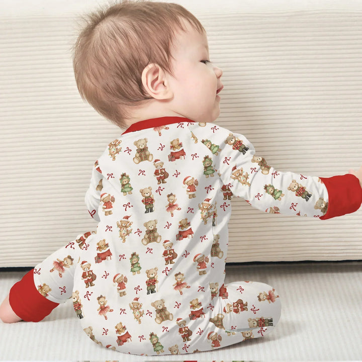 Gerippte Babykleidung mit individuellem Foto - Weich &amp; Skizzenhaft