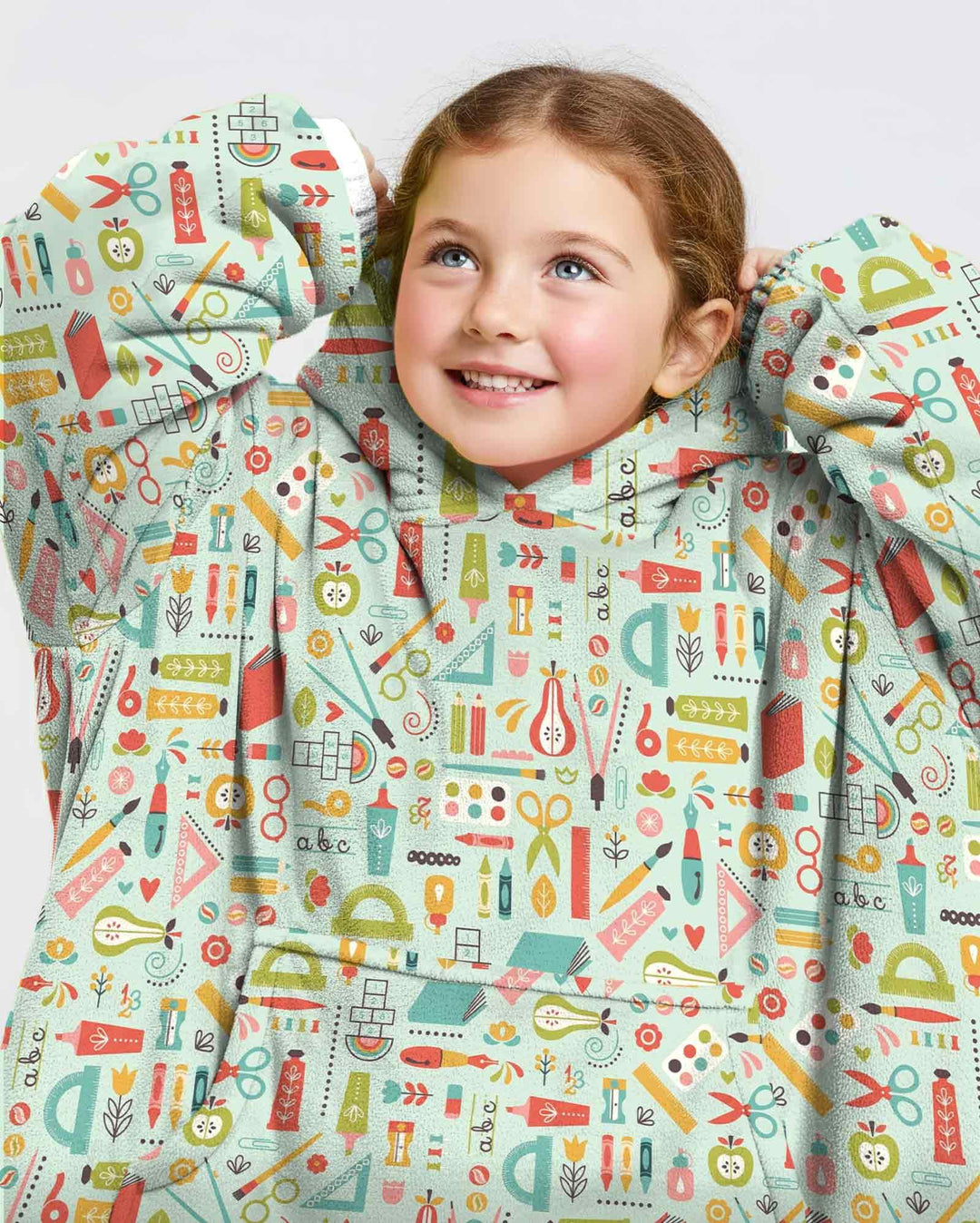 Benutzerdefinierter Bambus-Deckenhoodie (Vorlage)