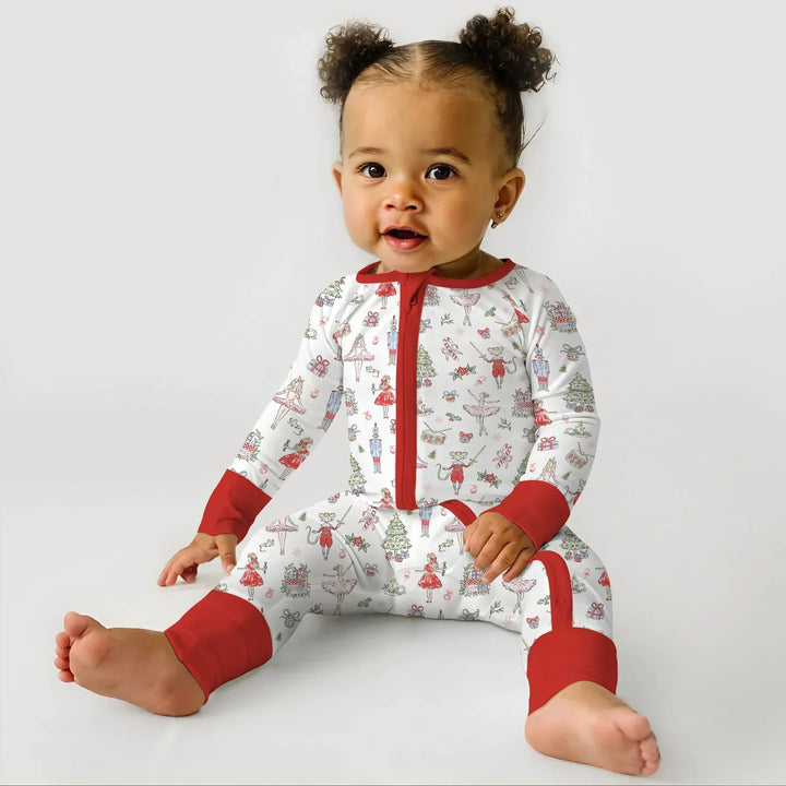 Gerippte Babykleidung mit individuellem Foto - Weich &amp; Skizzenhaft