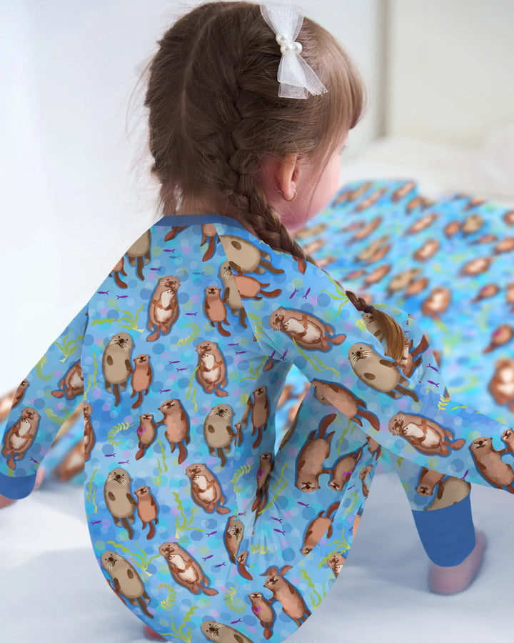 Gerippte Babykleidung mit individuellem Foto - Weich &amp; Skizzenhaft