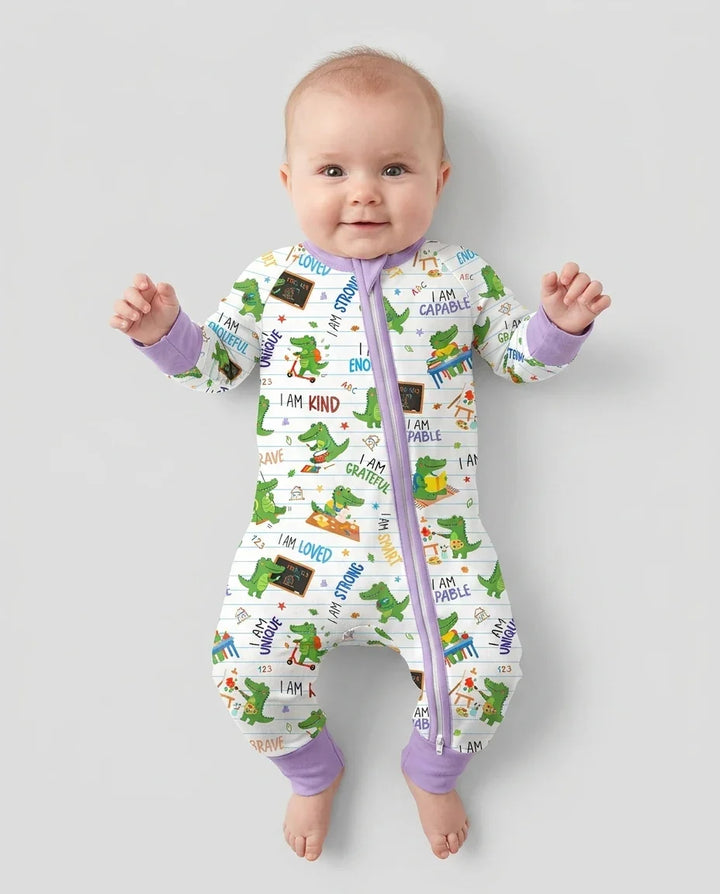 Brave Gator Days Bamboo Convertible Zippy