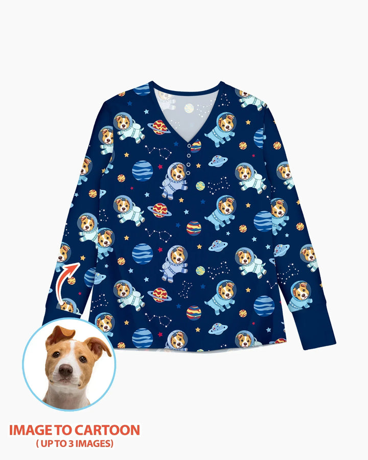 Vorlage Bambus Damen Pyjama Set