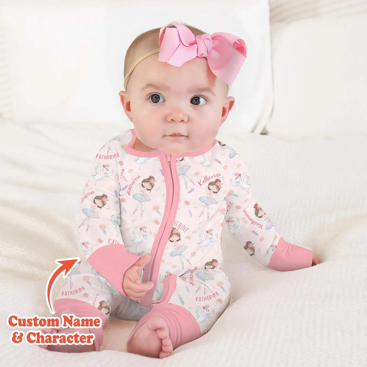 Gerippte Babykleidung mit individuellem Foto - Weich &amp; Skizzenhaft