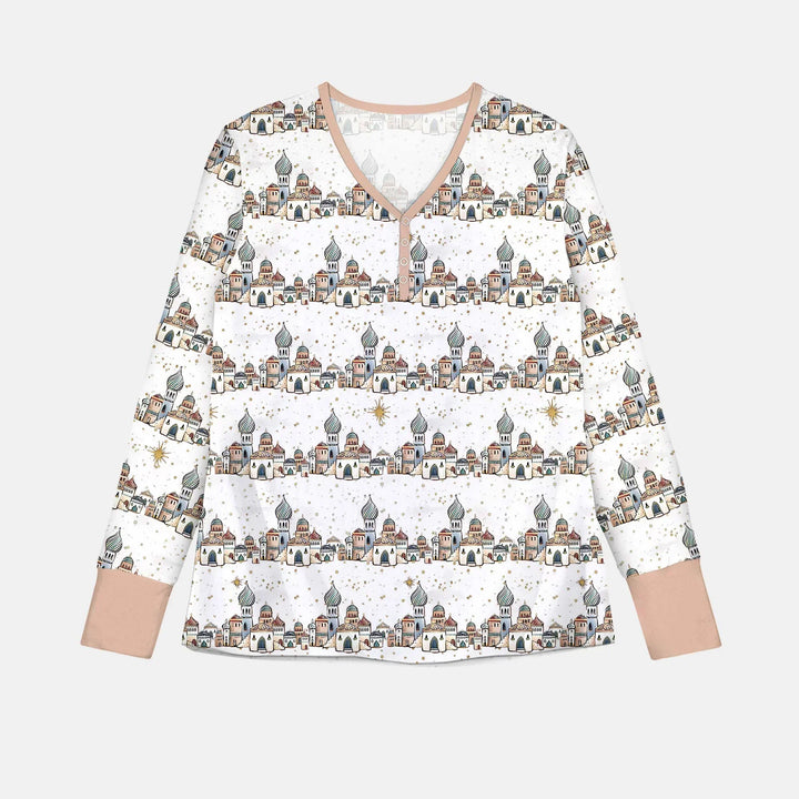 Vorlage für individuelles Damen-Pyjama-Set