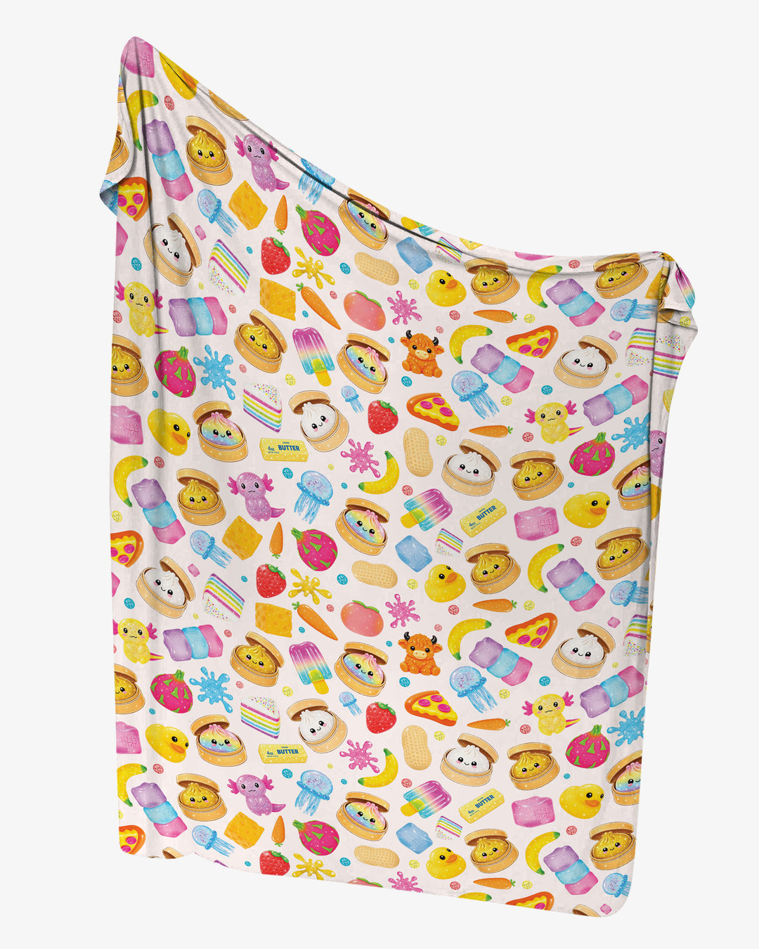 In My Squishies Era swaddle blanket