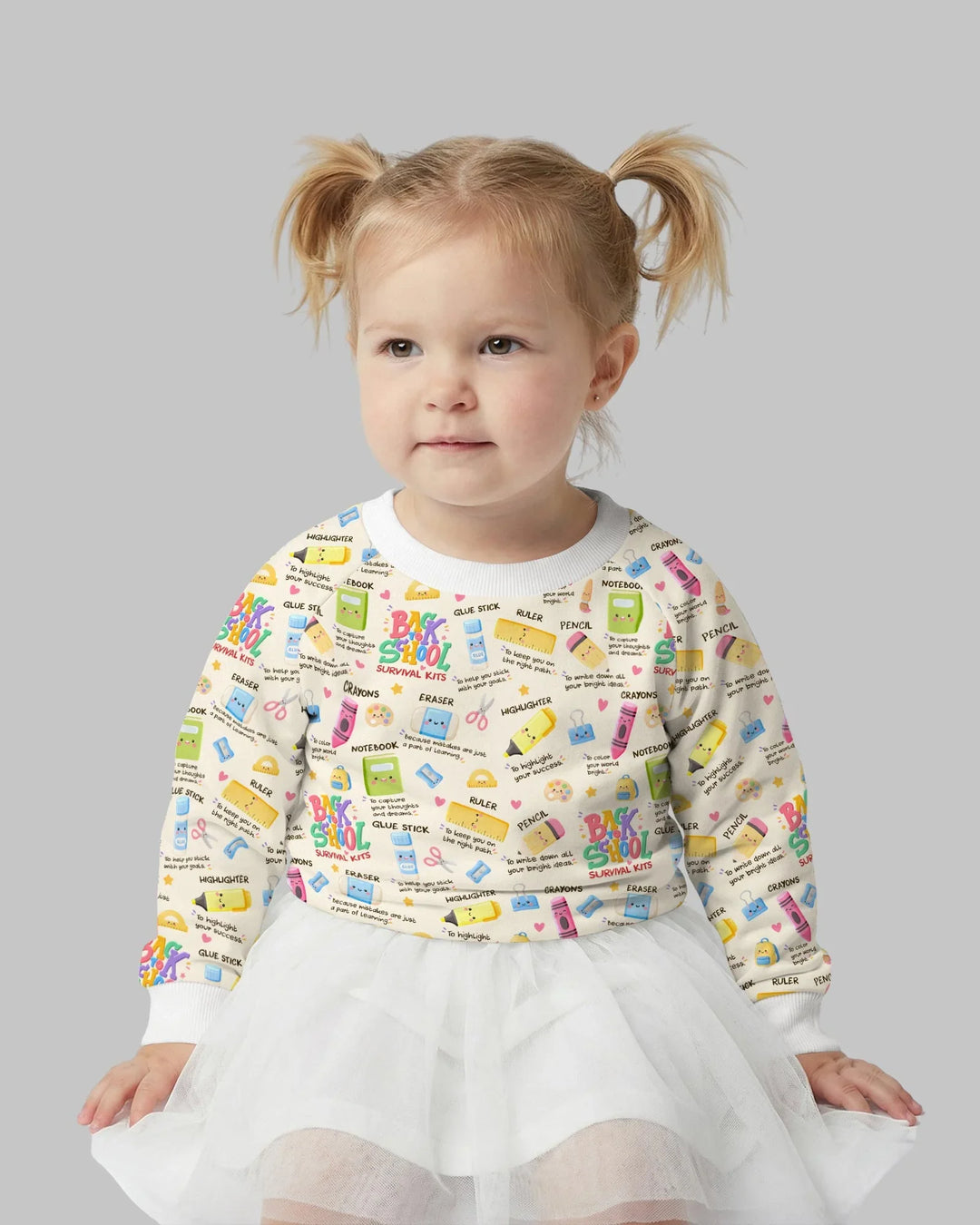 Sweatshirt mit Rundhalsausschnitt aus Bambusfaser