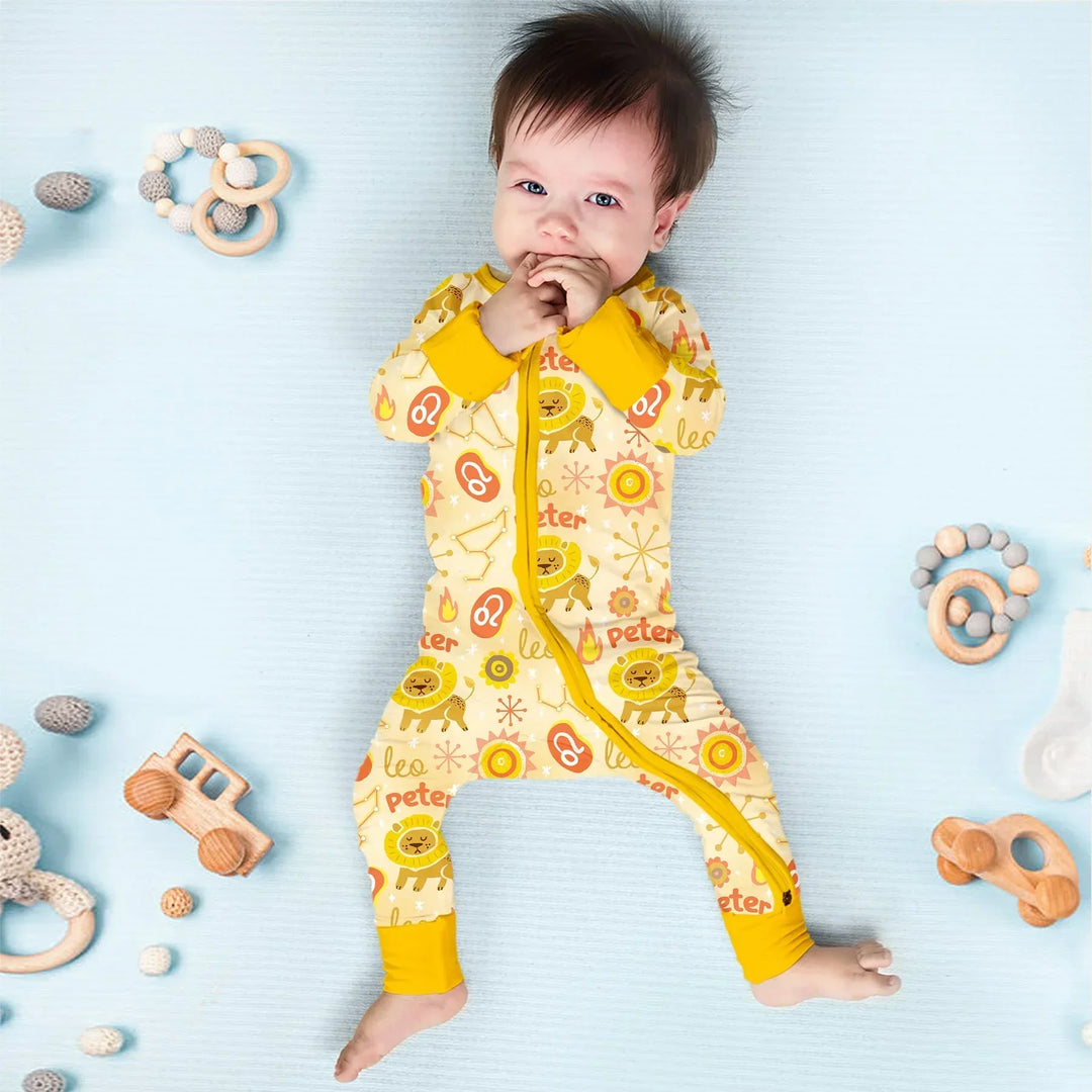 Gerippte Babykleidung mit individuellem Foto - Weich &amp; Skizzenhaft