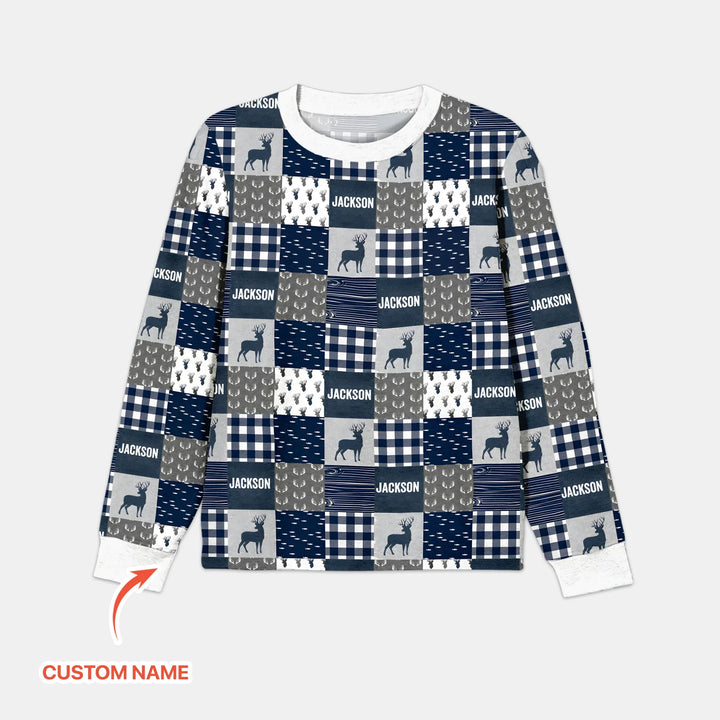 Vorlage Benutzerdefiniertes Herren-Pyjama-Set