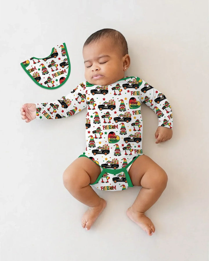 Gerippte Babykleidung mit individuellem Foto - Weich &amp; Skizzenhaft