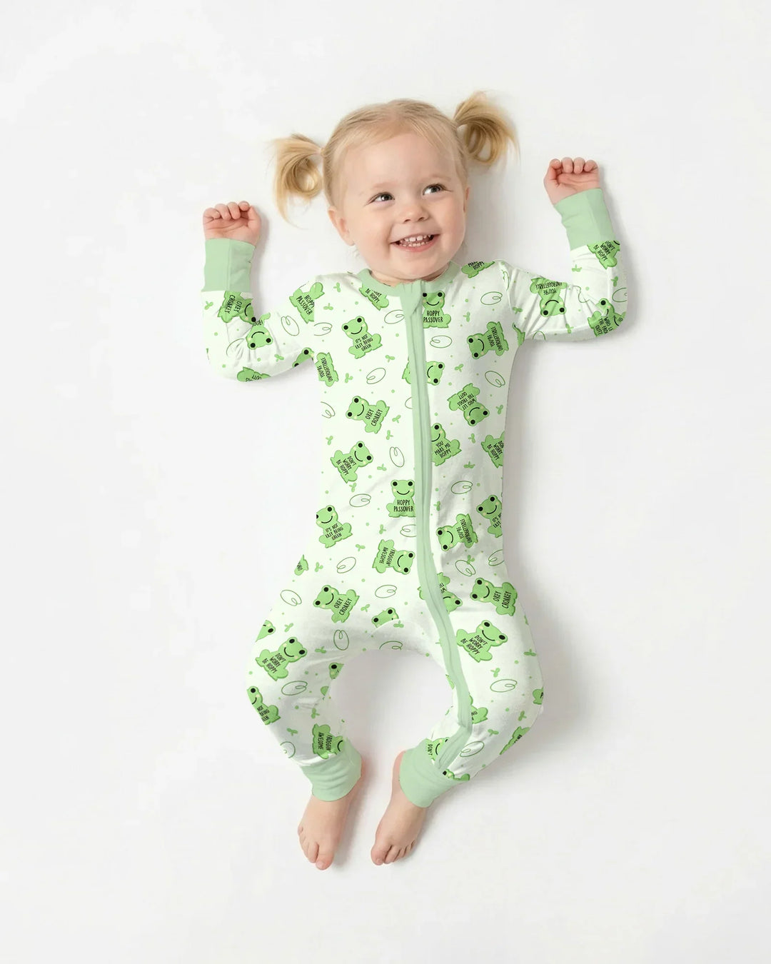 Marzipan Passover Conversation Frogs Bamboo Convertible Zippy