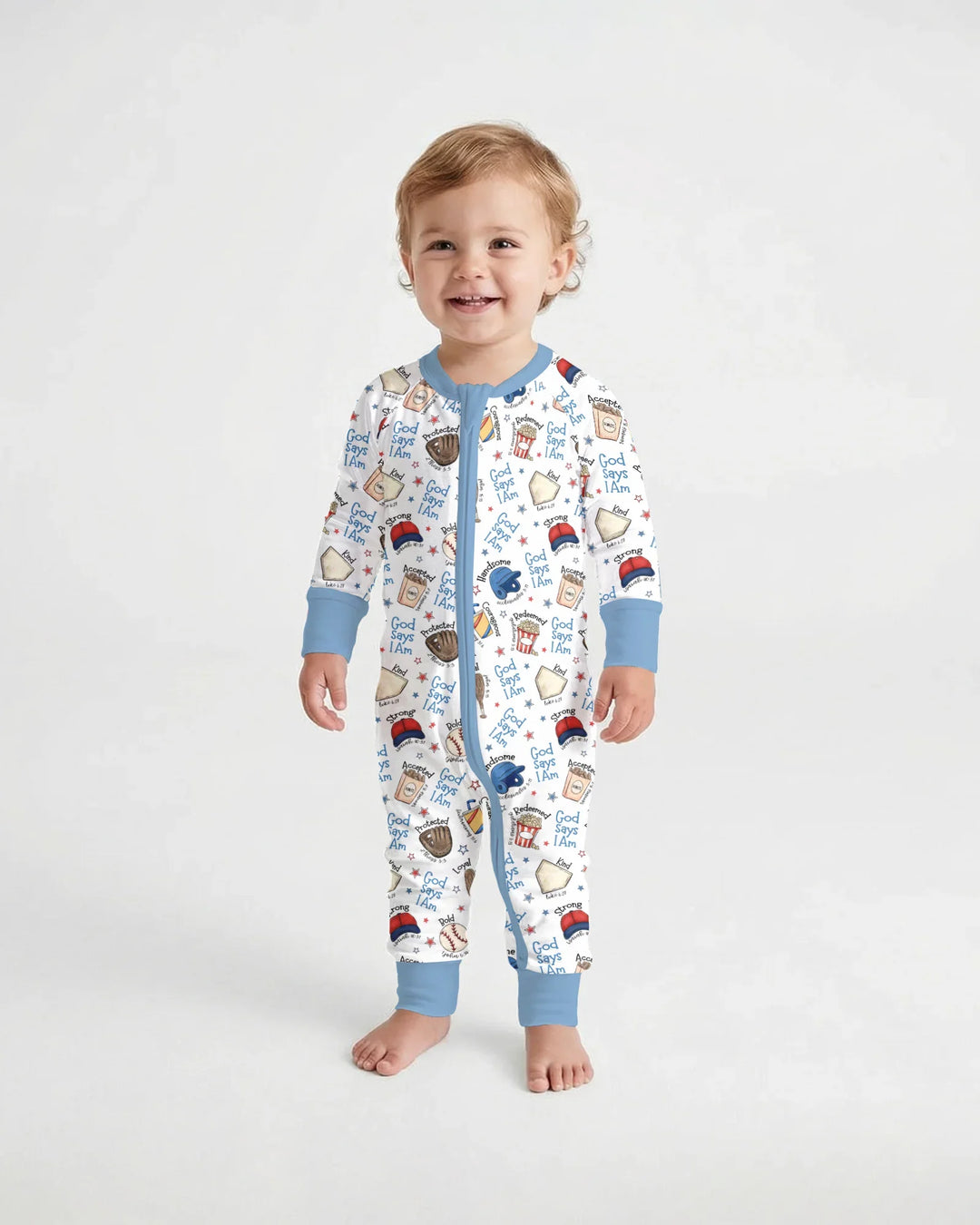 Gerippte Babykleidung mit individuellem Foto - Weich &amp; Skizzenhaft