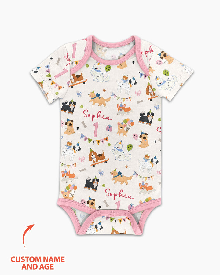 Gerippte Babykleidung mit individuellem Foto - Weich &amp; Skizzenhaft