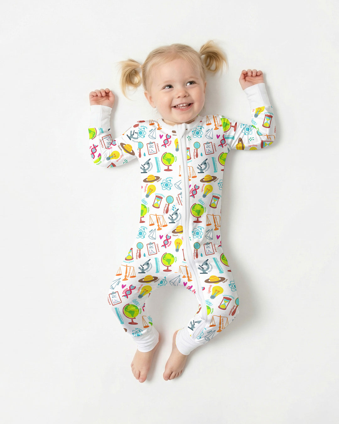 Gerippte Babykleidung mit individuellem Foto - Weich &amp; Skizzenhaft