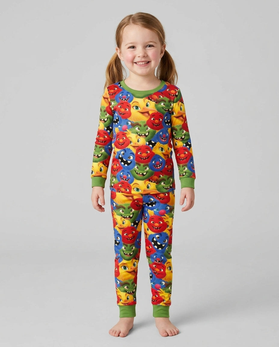 Let Have Some Fun Bamboo Two Piece Long Sleeve Pajama Set