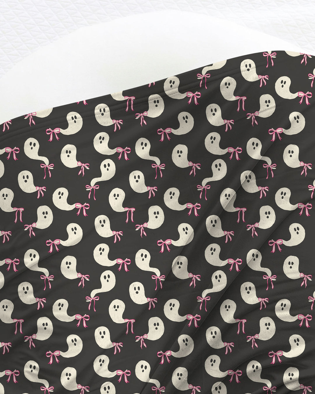 Little Ghosts swaddle blanket