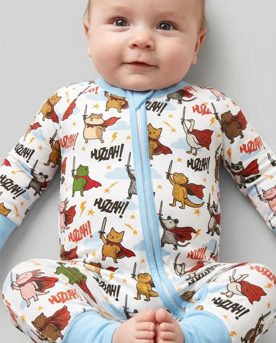 Huzzah! Huzzah! Bamboo Convertible Zippy